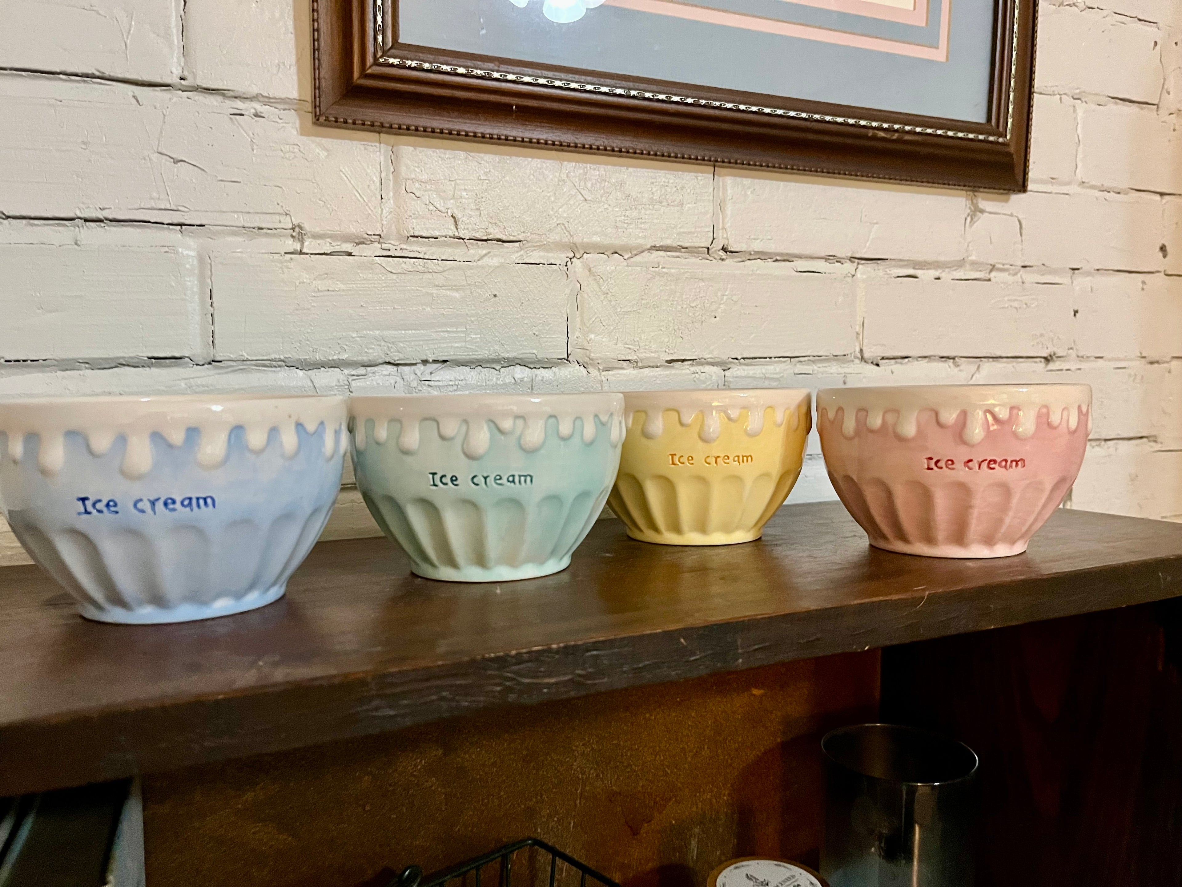 Smucker’s Vintage Ice Cream Bowls sold individually