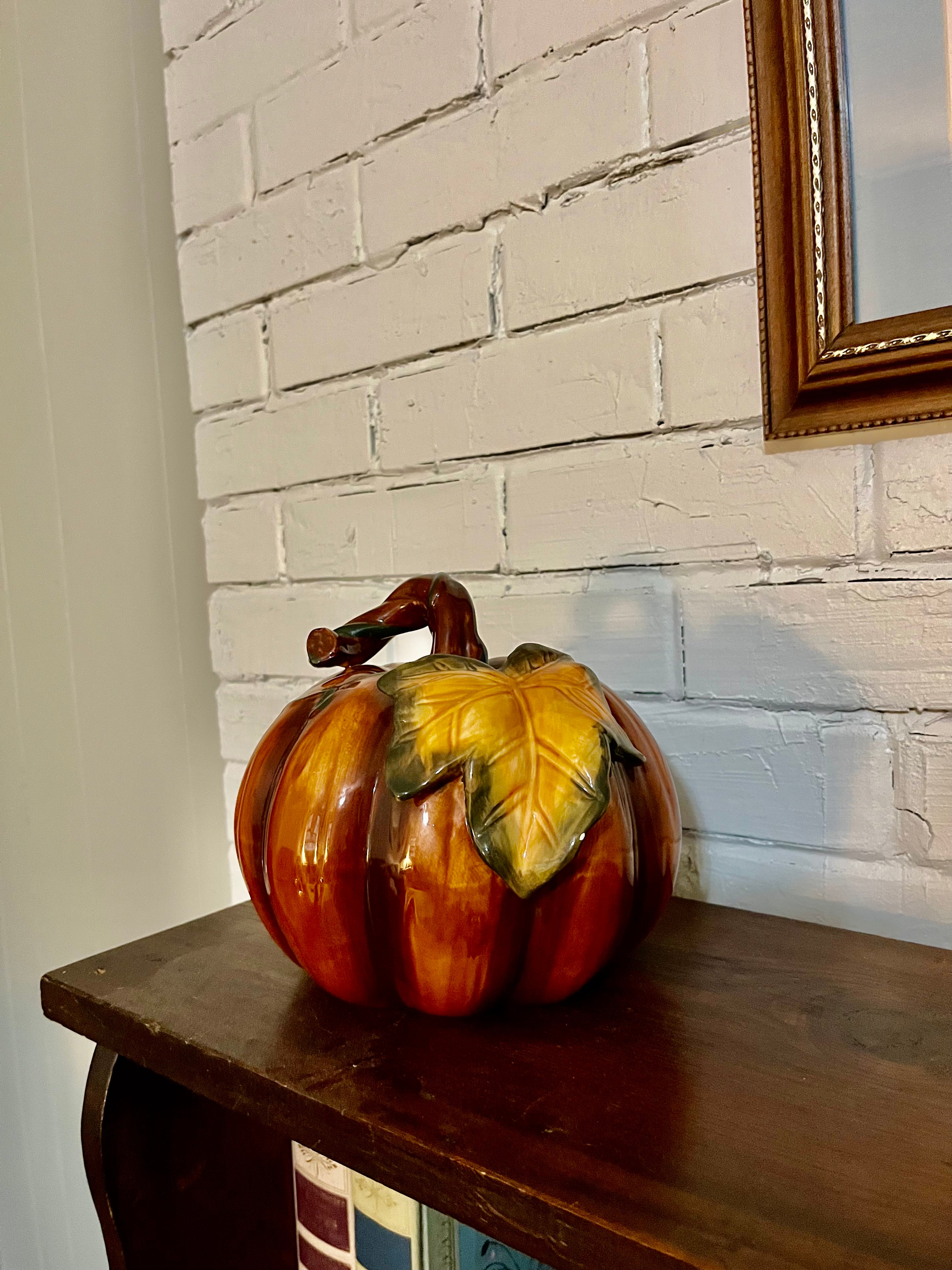 Garden Ridge Ceramic Pumpkin