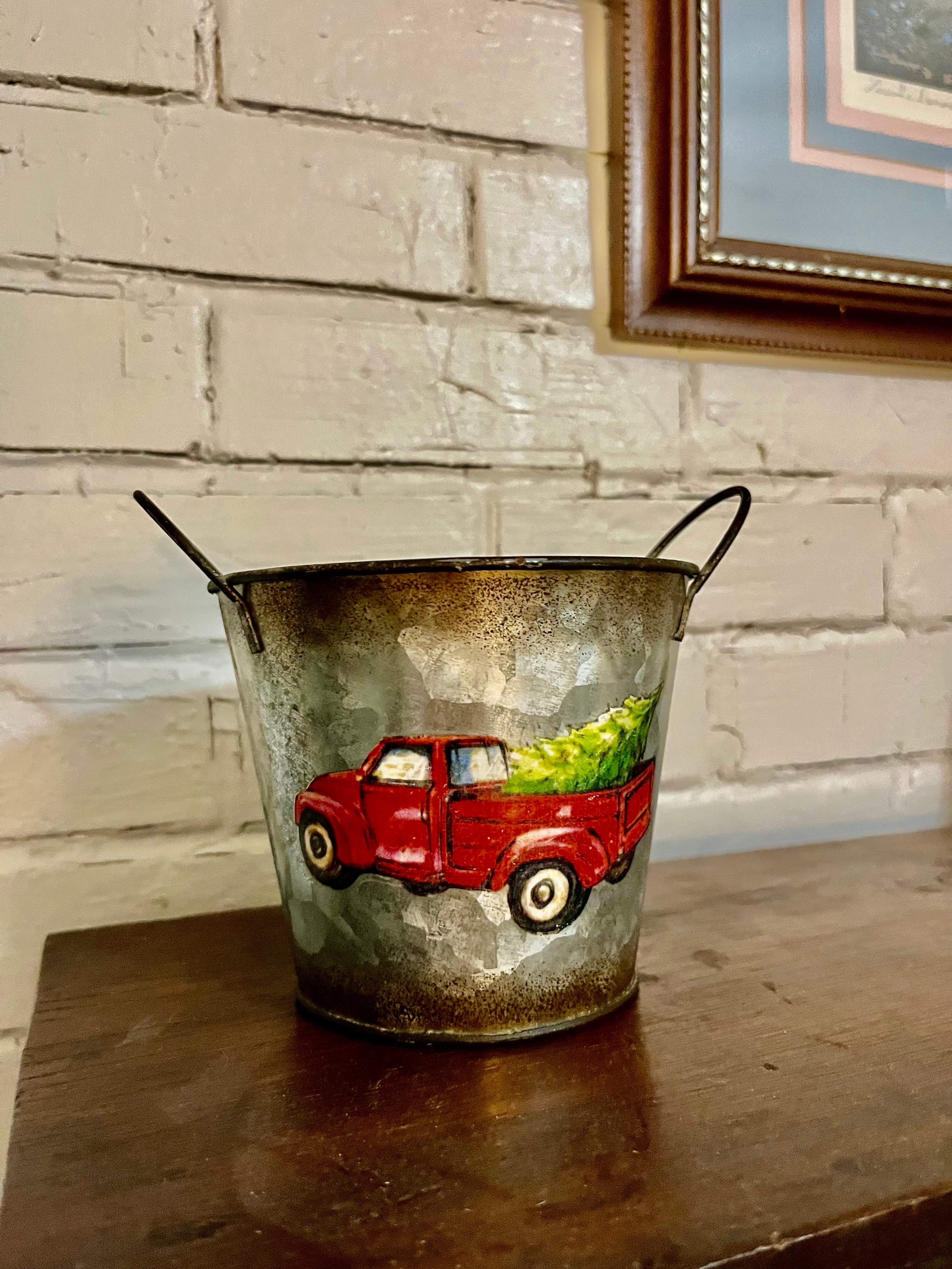 Holiday Metal Container