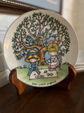 1983 Joan Walsh Anglund 25th Anniversary Collector Plate