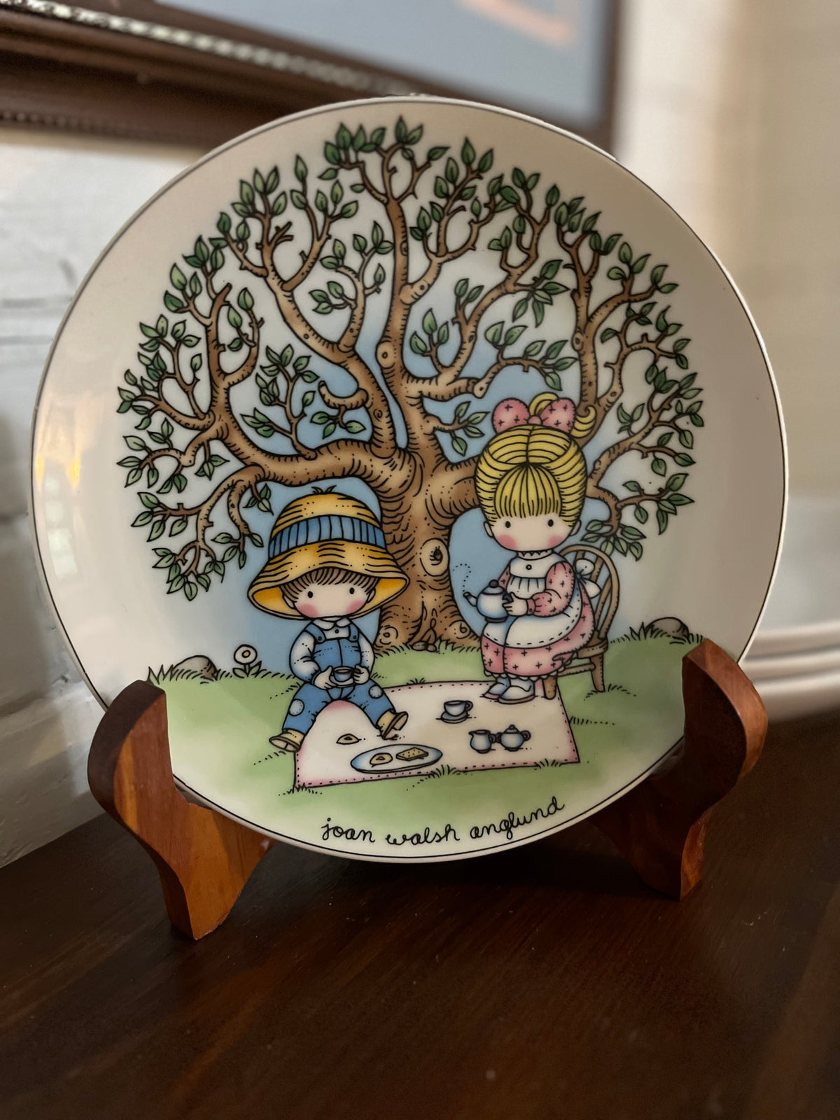 1983 Joan Walsh Anglund 25th Anniversary Collector Plate