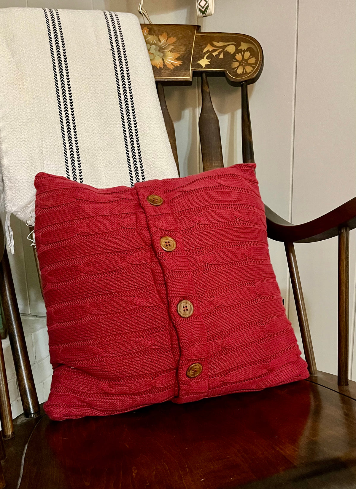 Threshold Cable-knit Throw Pillow