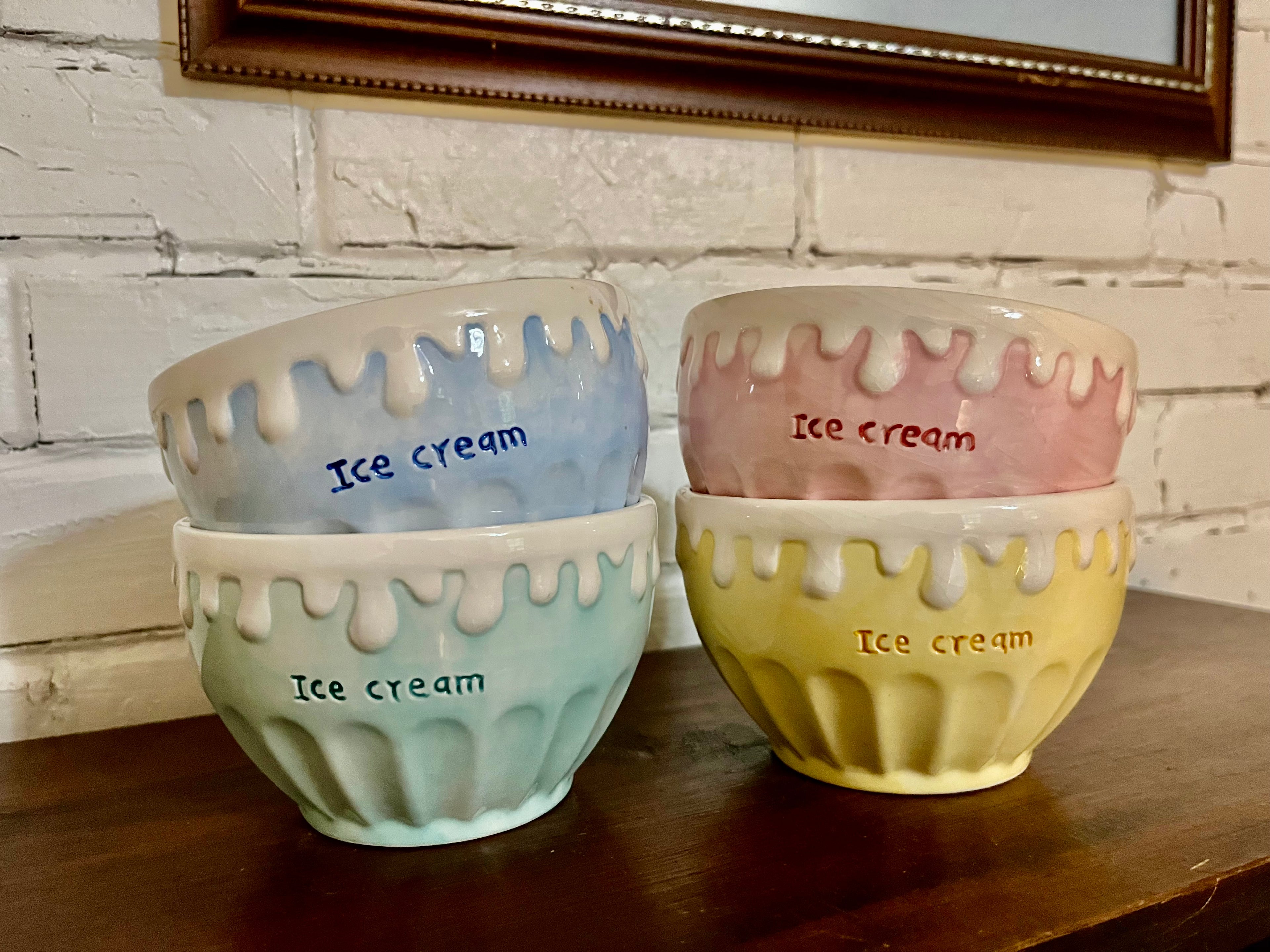 Smucker’s Vintage Ice Cream Bowls sold individually