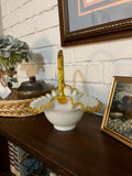 Fenton Glass Art Basket